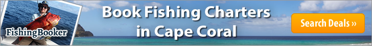 Book fishing trips with FishingBooker - 728x90 - Leaderboard - Cape Coral